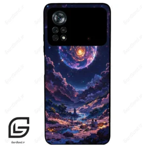 قاب گوشی شیائومی پوکو ایکس 4 پرو (Poco X4 Pro 5G ) طرح ماه کد 2344