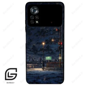 قاب گوشی شیائومی پوکو ایکس 4 پرو (Poco X4 Pro 5G ) طرح شب کد 2354