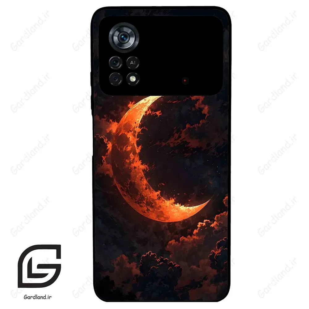 قاب گوشی شیائومی پوکو ایکس 4 پرو (Poco X4 Pro 5G ) طرح ماه کد 2357