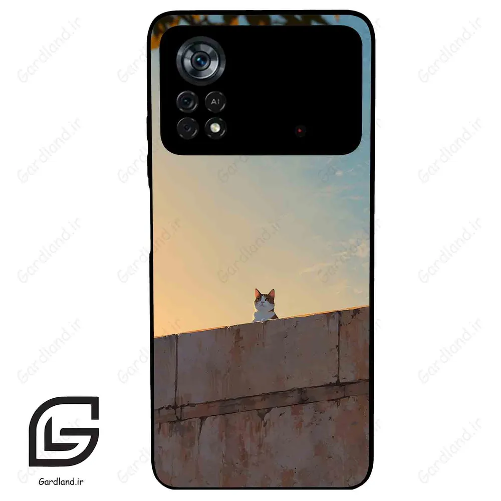 قاب گوشی شیائومی پوکو ایکس 4 پرو (Poco X4 Pro 5G ) طرح گربه کد 2365