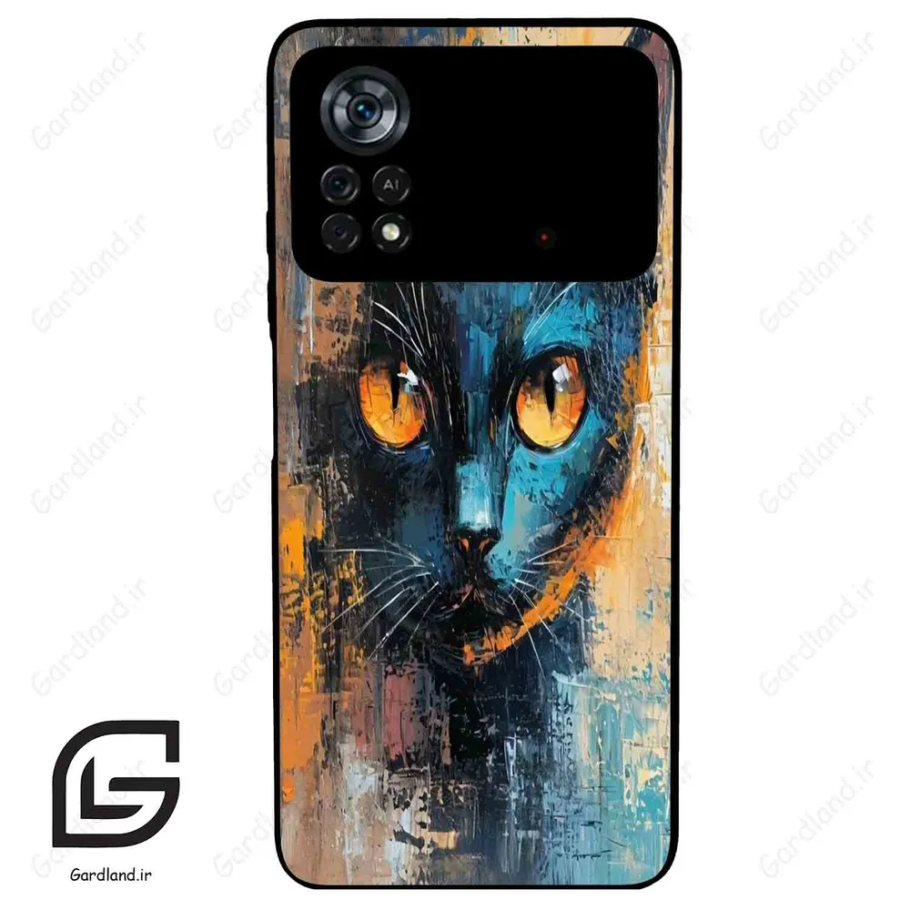 قاب گوشی شیائومی پوکو ایکس 4 پرو (Poco X4 Pro 5G ) طرح گربه کد 2397