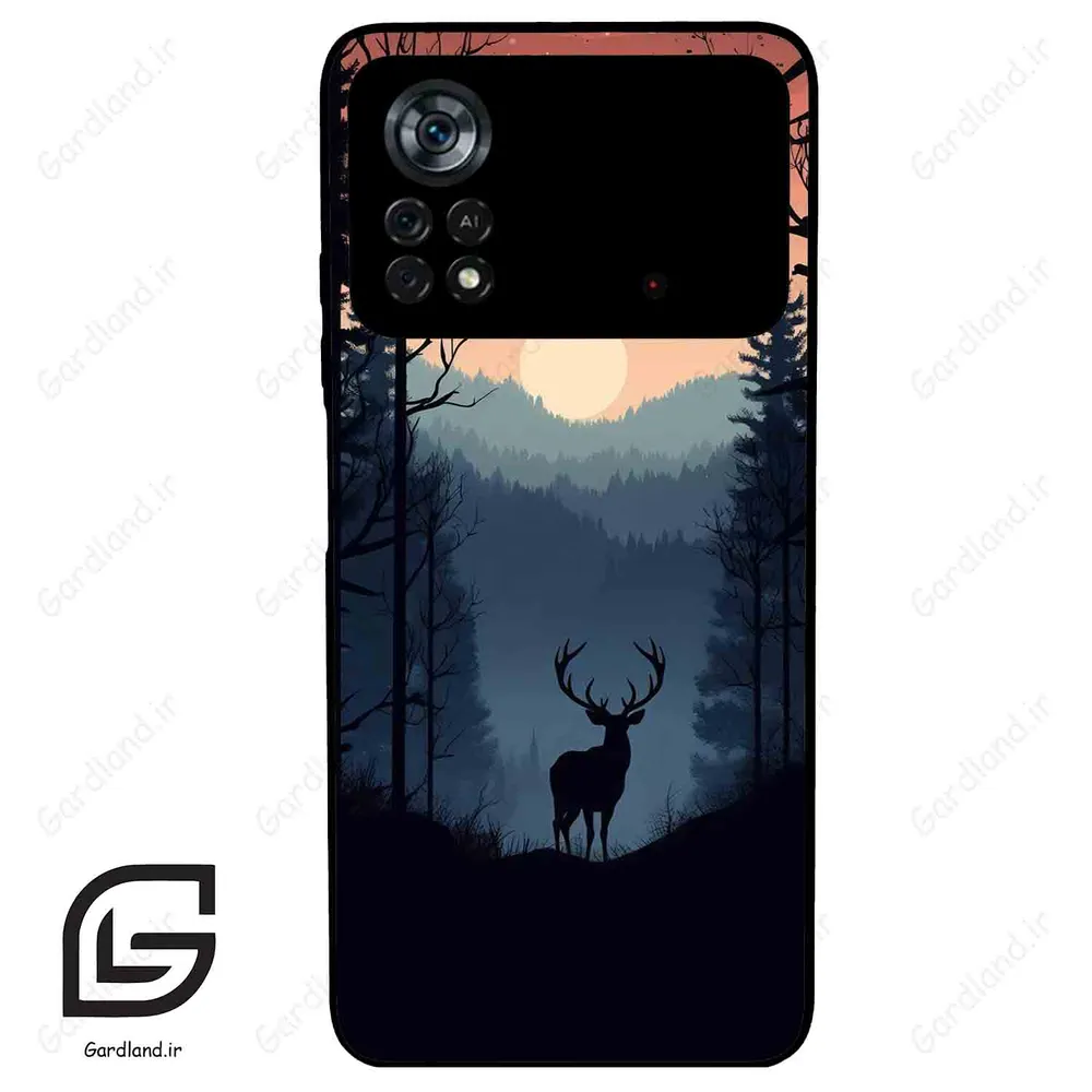 قاب گوشی شیائومی پوکو ایکس 4 پرو (Poco X4 Pro 5G ) طرح گوزن کد 2406