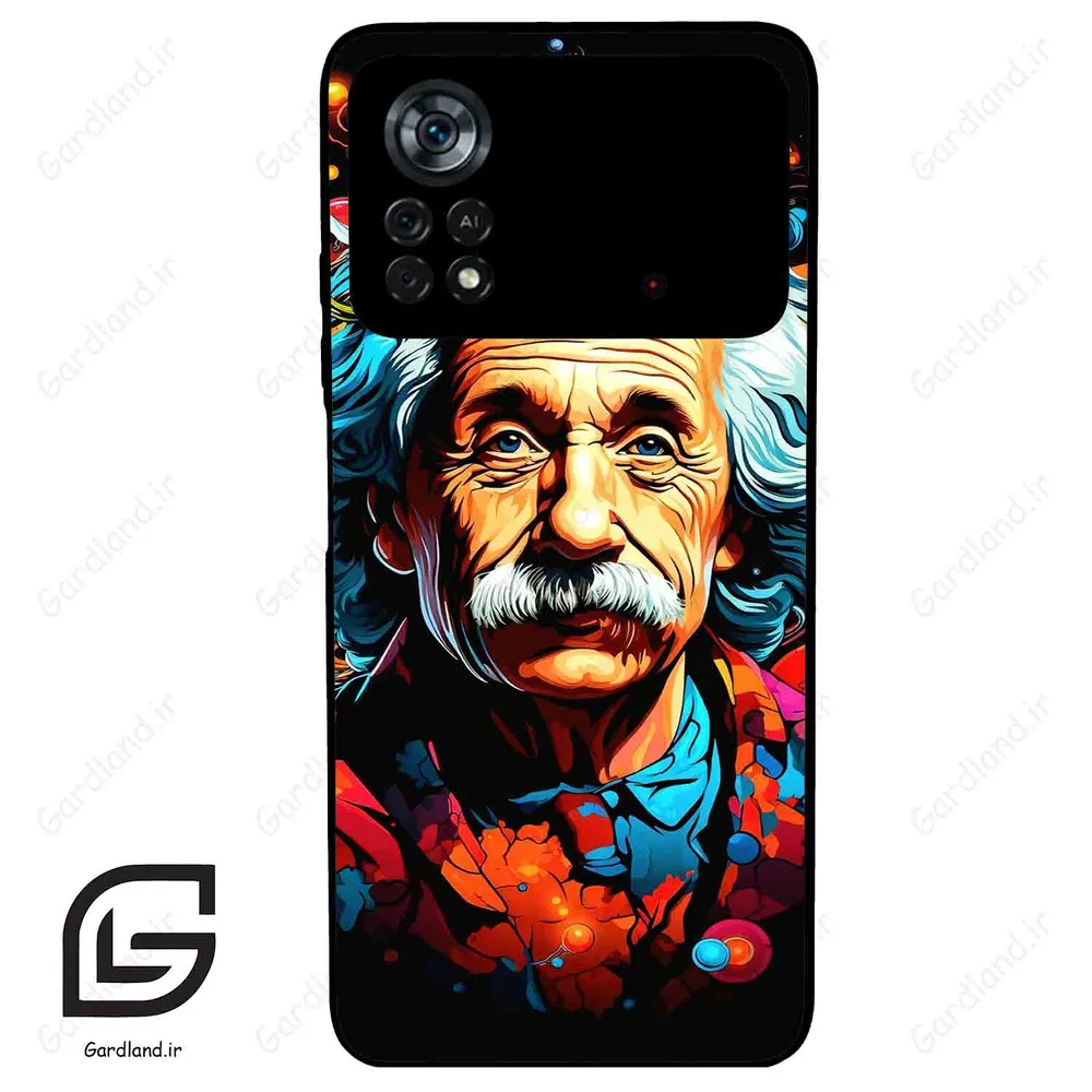 قاب گوشی شیائومی پوکو ایکس 4 پرو (Poco X4 Pro 5G ) طرح انیشتین کد 2407