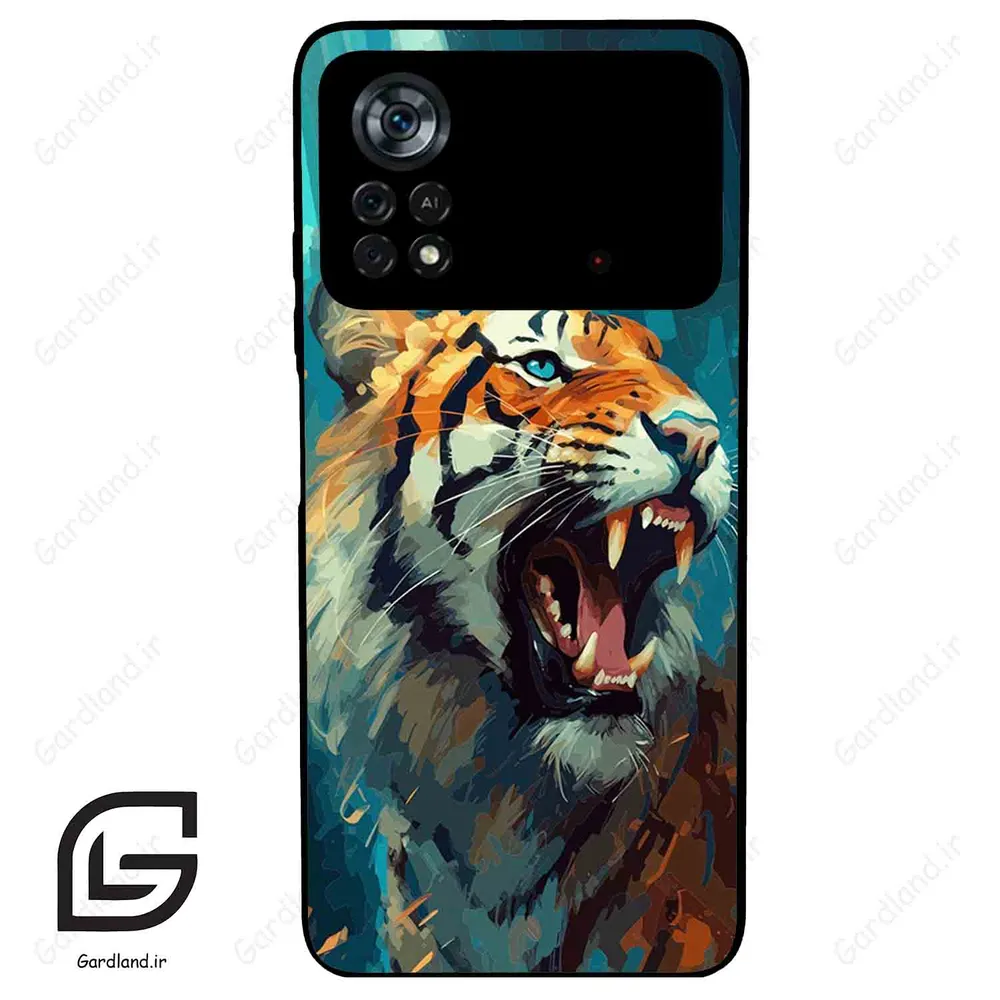 قاب گوشی شیائومی پوکو ایکس 4 پرو (Poco X4 Pro 5G ) طرح ببر کد 2409