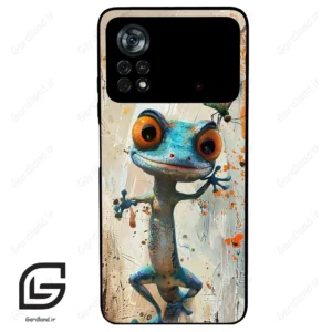 قاب گوشی شیائومی پوکو ایکس 4 پرو (Poco X4 Pro 5G ) طرح مارمولک کد 2414