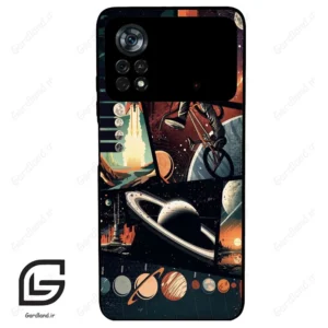 قاب گوشی شیائومی پوکو ایکس 4 پرو (Poco X4 Pro 5G ) طرح فضانورد کد 2415