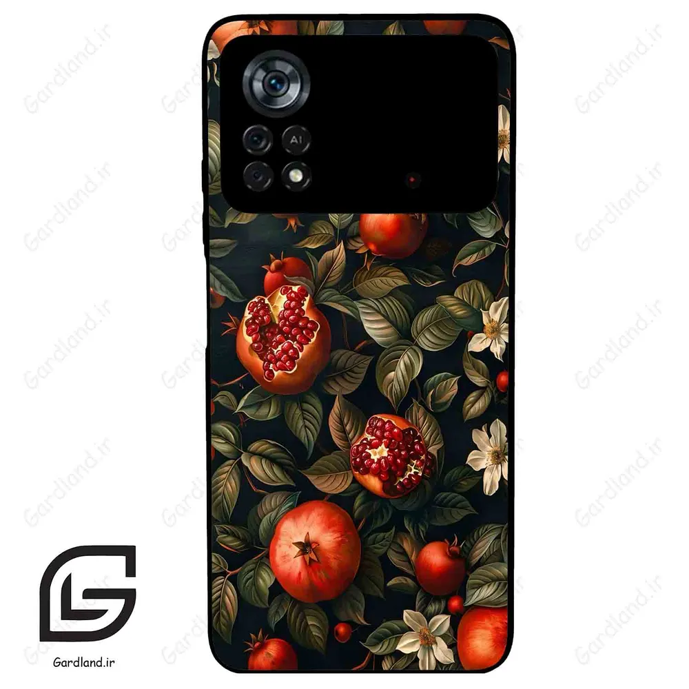 قاب گوشی شیائومی پوکو ایکس 4 پرو (Poco X4 Pro 5G ) طرح انار کد 2416