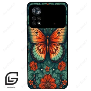 قاب گوشی شیائومی پوکو ایکس 4 پرو (Poco X4 Pro 5G ) طرح پروانه کد 2421