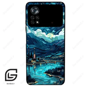 قاب گوشی شیائومی پوکو ایکس 4 پرو (Poco X4 Pro 5G ) طرح شب کد 2425