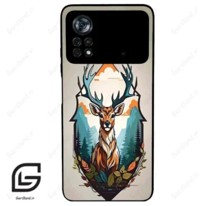 قاب گوشی شیائومی پوکو ایکس 4 پرو (Poco X4 Pro 5G ) طرح گوزن کد 2429