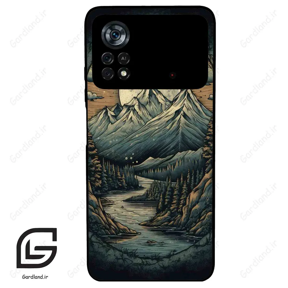 قاب گوشی شیائومی پوکو ایکس 4 پرو (Poco X4 Pro 5G ) طرح طبیعت کد 2432