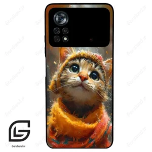 قاب گوشی شیائومی پوکو ایکس 4 پرو (Poco X4 Pro 5G ) طرح گربه کد 2440