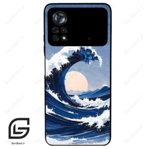 قاب گوشی شیائومی پوکو ایکس 4 پرو (Poco X4 Pro 5G ) طرح موج کد 2443