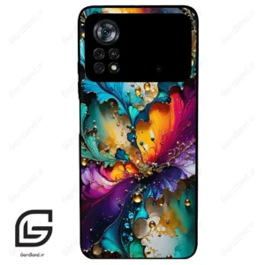 قاب گوشی شیائومی پوکو ایکس 4 پرو (Poco X4 Pro 5G ) طرح ابرنگی کد 2447