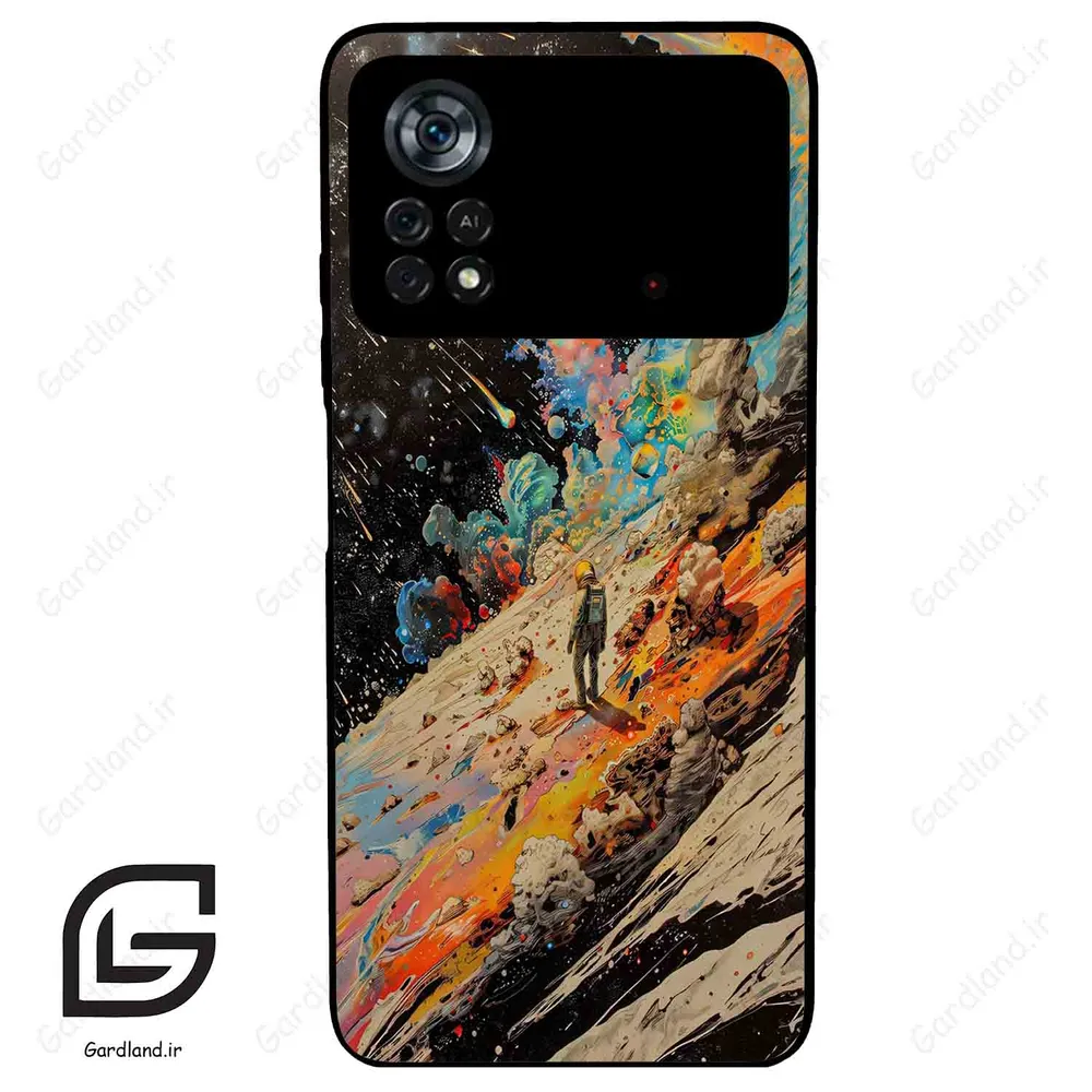 قاب گوشی شیائومی پوکو ایکس 4 پرو (Poco X4 Pro 5G ) طرح فضانورد کد 2450