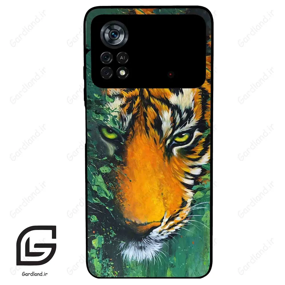 قاب گوشی شیائومی پوکو ایکس 4 پرو (Poco X4 Pro 5G ) طرح ببر کد 2453