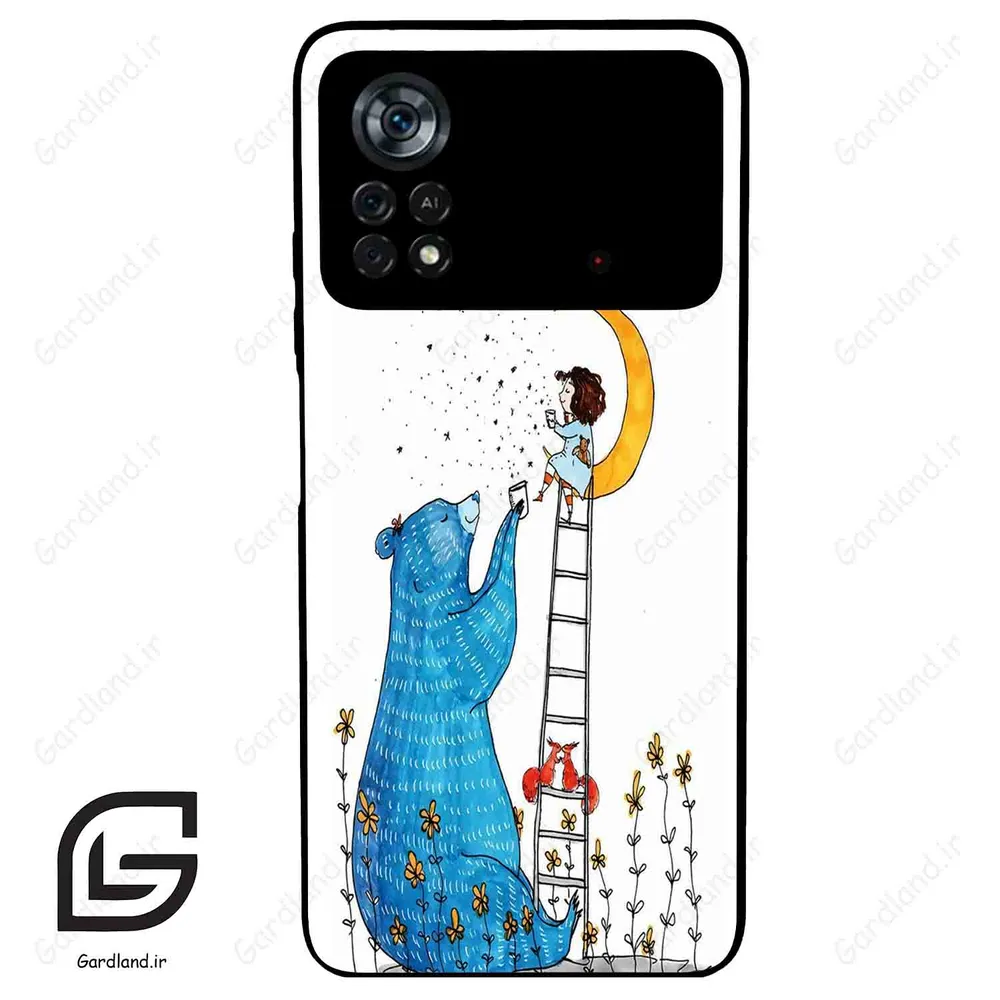 قاب گوشی شیائومی پوکو ایکس 4 پرو (Poco X4 Pro 5G ) طرح کودکانه کد 2454