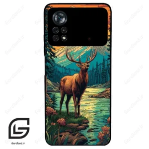 قاب گوشی شیائومی پوکو ایکس 4 پرو (Poco X4 Pro 5G ) طرح گوزن کد 2471