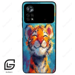 قاب گوشی شیائومی پوکو ایکس 4 پرو (Poco X4 Pro 5G ) طرح ببر کد 2480