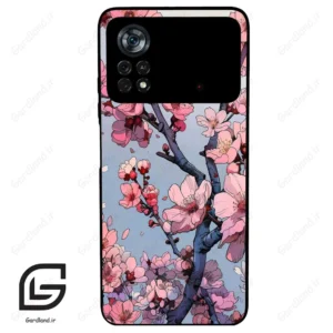 قاب گوشی شیائومی پوکو ایکس 4 پرو (Poco X4 Pro 5G ) طرح شکوفه کد 2481