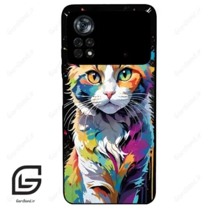 قاب گوشی شیائومی پوکو ایکس 4 پرو (Poco X4 Pro 5G ) طرح گربه کد 2483