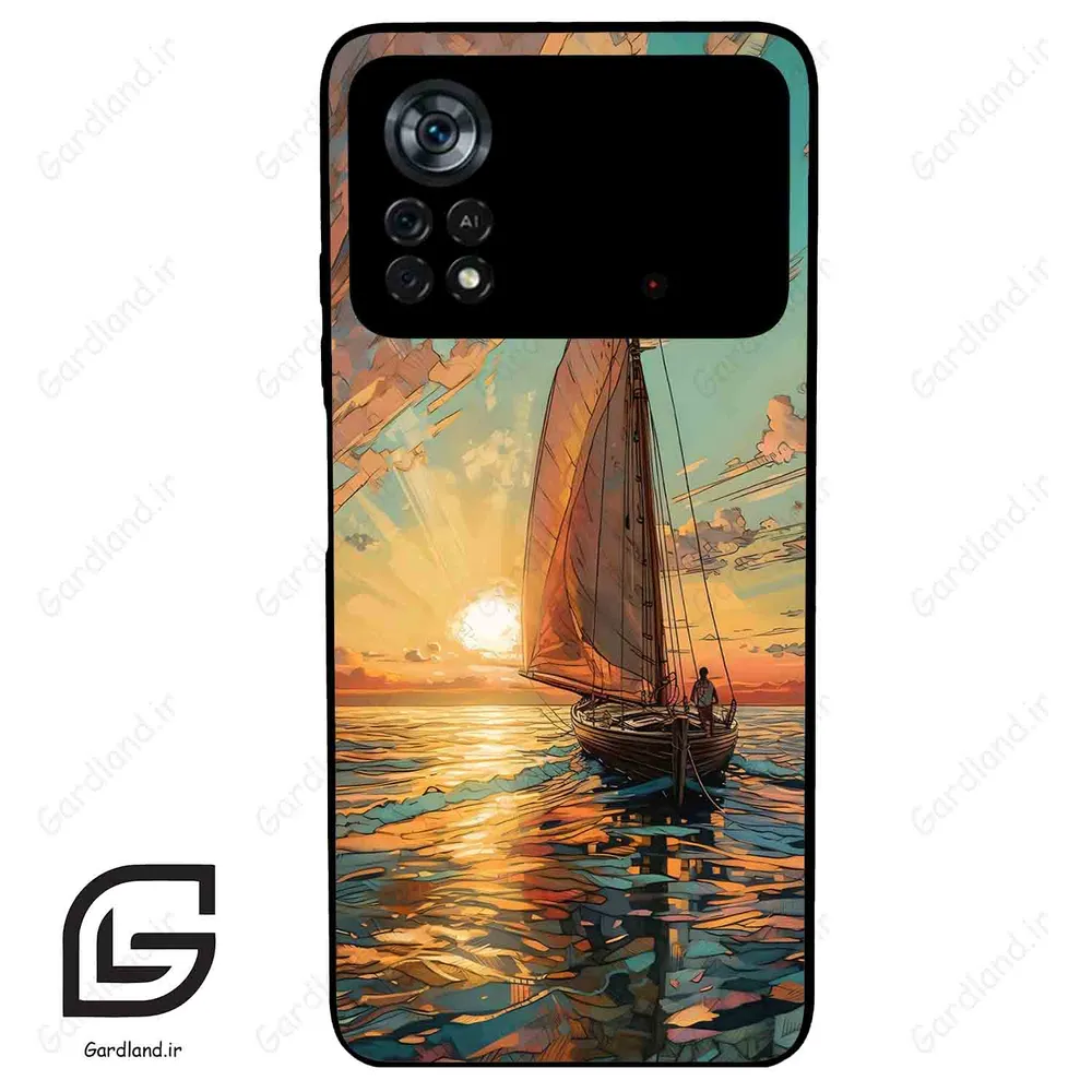 قاب گوشی شیائومی پوکو ایکس 4 پرو (Poco X4 Pro 5G ) طرح قایق کد 2485