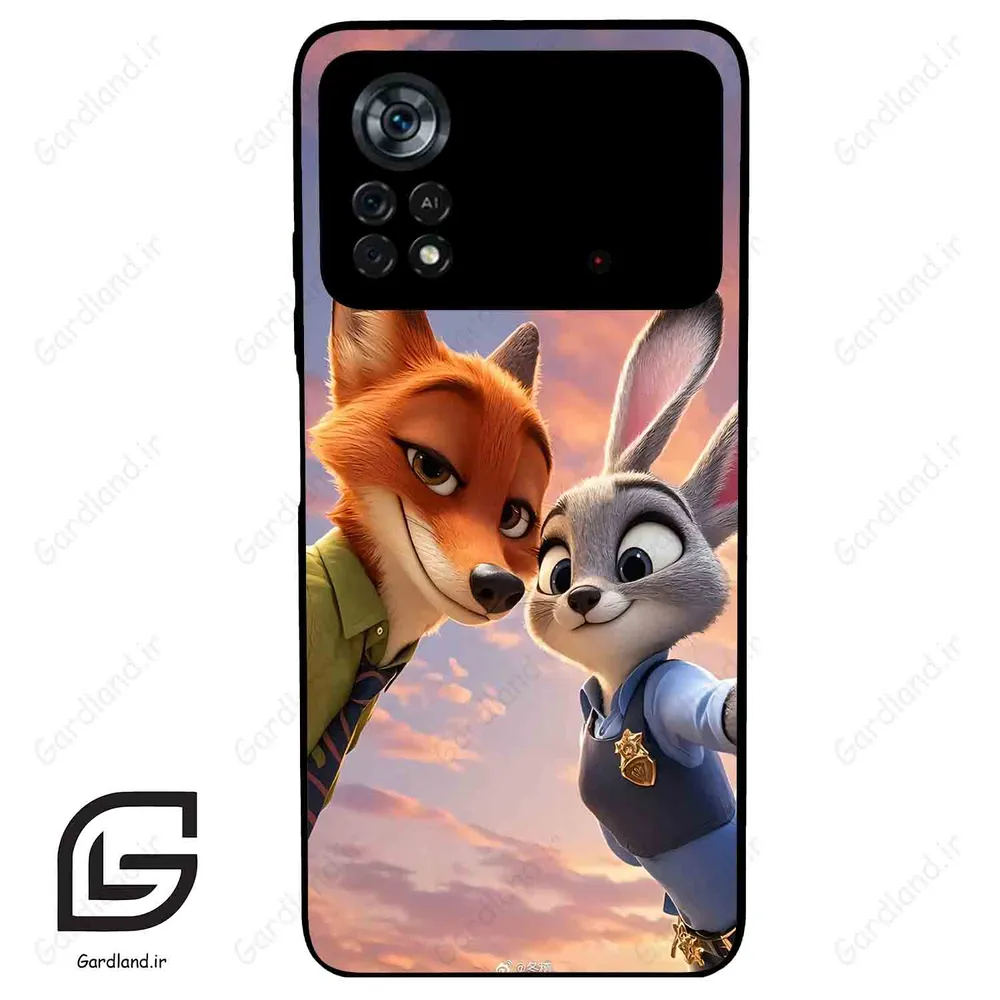 قاب گوشی شیائومی پوکو ایکس 4 پرو (Poco X4 Pro 5G ) طرح زوتوپیا کد 2495