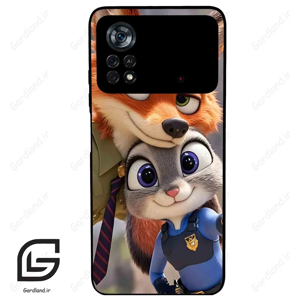 قاب گوشی شیائومی پوکو ایکس 4 پرو (Poco X4 Pro 5G ) طرح زوتوپیا کد 2496