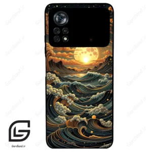 قاب گوشی شیائومی پوکو ایکس 4 پرو (Poco X4 Pro 5G ) طرح غروب کد 2505