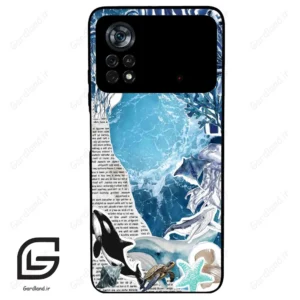 قاب گوشی شیائومی پوکو ایکس 4 پرو (Poco X4 Pro 5G ) طرح دریا کد 2516