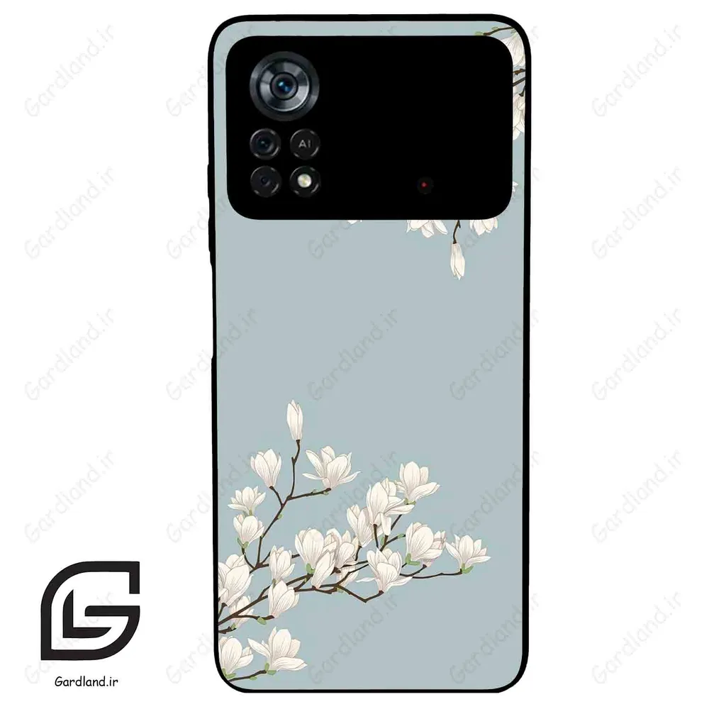 قاب گوشی شیائومی پوکو ایکس 4 پرو (Poco X4 Pro 5G ) طرح شکوفه کد 2523