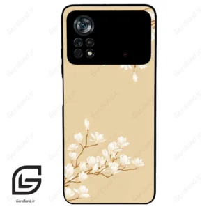قاب گوشی شیائومی پوکو ایکس 4 پرو (Poco X4 Pro 5G ) طرح شکوفه کد 2525