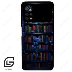 قاب گوشی شیائومی پوکو ایکس 4 پرو (Poco X4 Pro 5G ) طرح کتابخانه کد 2528