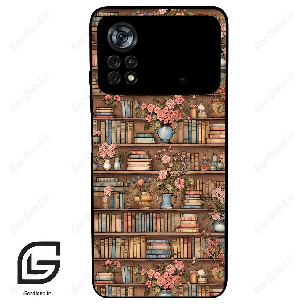 قاب گوشی شیائومی پوکو ایکس 4 پرو (Poco X4 Pro 5G ) طرح کتابخانه کد 2535