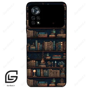 قاب گوشی شیائومی پوکو ایکس 4 پرو (Poco X4 Pro 5G ) طرح کتابخانه کد 2536