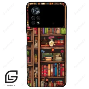 قاب گوشی شیائومی پوکو ایکس 4 پرو (Poco X4 Pro 5G ) طرح کتابخانه کد 2537