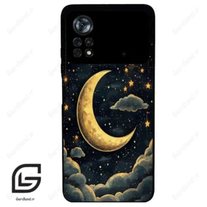 قاب گوشی شیائومی پوکو ایکس 4 پرو (Poco X4 Pro 5G ) طرح ماه کد 2547