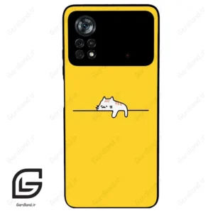 قاب گوشی شیائومی پوکو ایکس 4 پرو (Poco X4 Pro 5G ) طرح گربه کد 2550