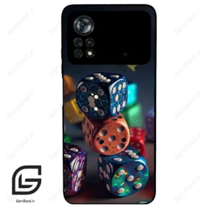 قاب گوشی شیائومی پوکو ایکس 4 پرو (Poco X4 Pro 5G ) طرح تاس کد 2556