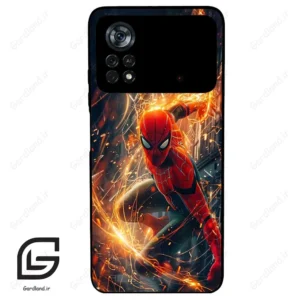 قاب گوشی شیائومی پوکو ایکس 4 پرو (Poco X4 Pro 5G ) طرح مردعنکبوتی کد 2558