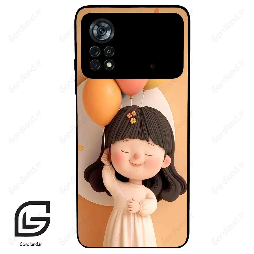 قاب گوشی شیائومی پوکو ایکس 4 پرو (Poco X4 Pro 5G ) طرح دختر کد 2568