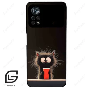 قاب گوشی شیائومی پوکو ایکس 4 پرو (Poco X4 Pro 5G ) طرح گربه کد 2580