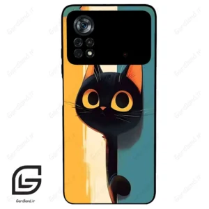 قاب گوشی شیائومی پوکو ایکس 4 پرو (Poco X4 Pro 5G ) طرح گربه کد 2581