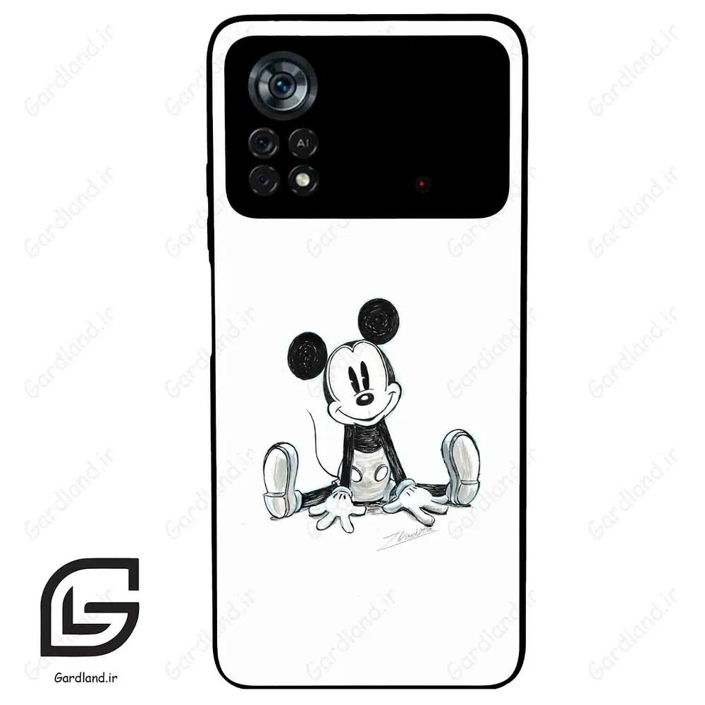 قاب گوشی شیائومی پوکو ایکس 4 پرو (Poco X4 Pro 5G ) طرح میکی کد 2611