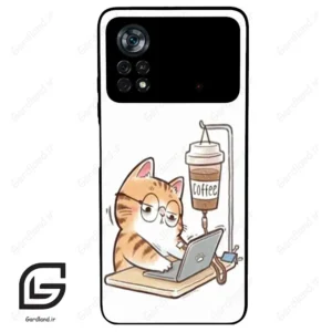 قاب گوشی شیائومی پوکو ایکس 4 پرو (Poco X4 Pro 5G ) طرح گربه کد 2617