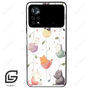 قاب گوشی شیائومی پوکو ایکس 4 پرو (Poco X4 Pro 5G ) طرح گربه کد 2633