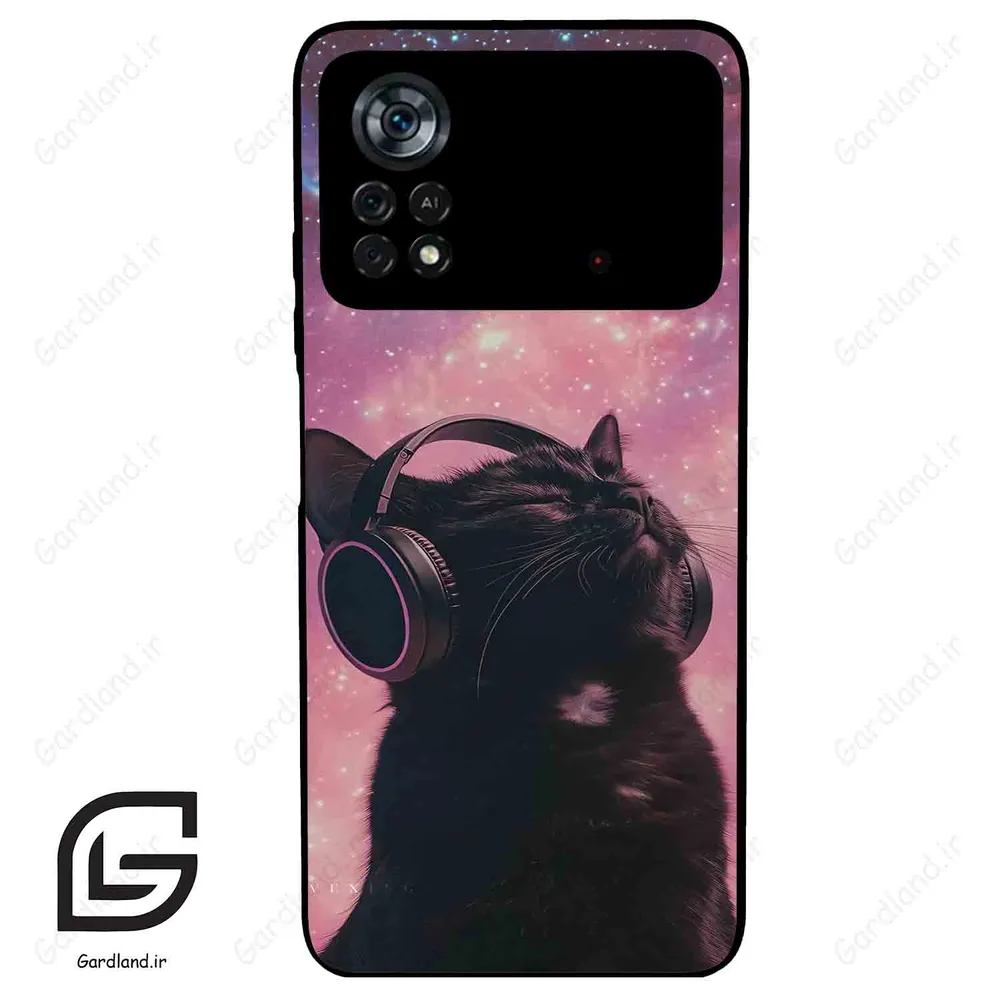قاب گوشی شیائومی پوکو ایکس 4 پرو (Poco X4 Pro 5G ) طرح گربه کد 2641