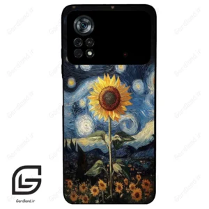 قاب گوشی شیائومی پوکو ایکس 4 پرو (Poco X4 Pro 5G ) طرح افتابگردان کد 2652