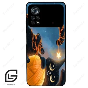 قاب گوشی شیائومی پوکو ایکس 4 پرو (Poco X4 Pro 5G ) طرح گربه کد 2654