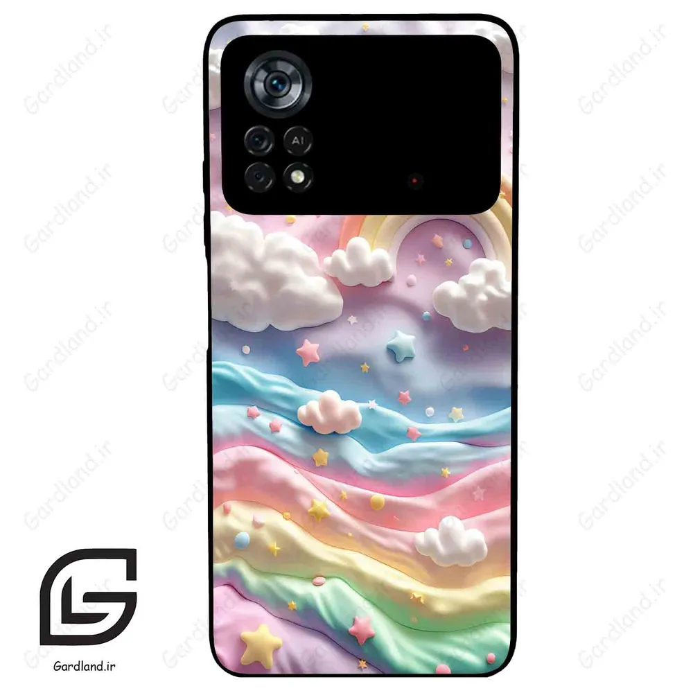 قاب گوشی شیائومی پوکو ایکس 4 پرو (Poco X4 Pro 5G ) طرح رنگارنگ کد 2656